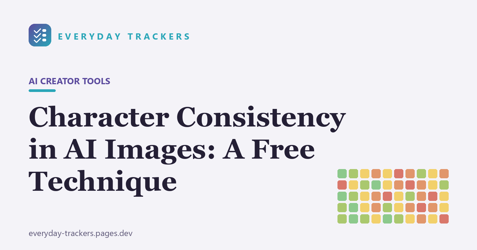 Character Consistency in AI Images: A Free Technique That Actually Helps