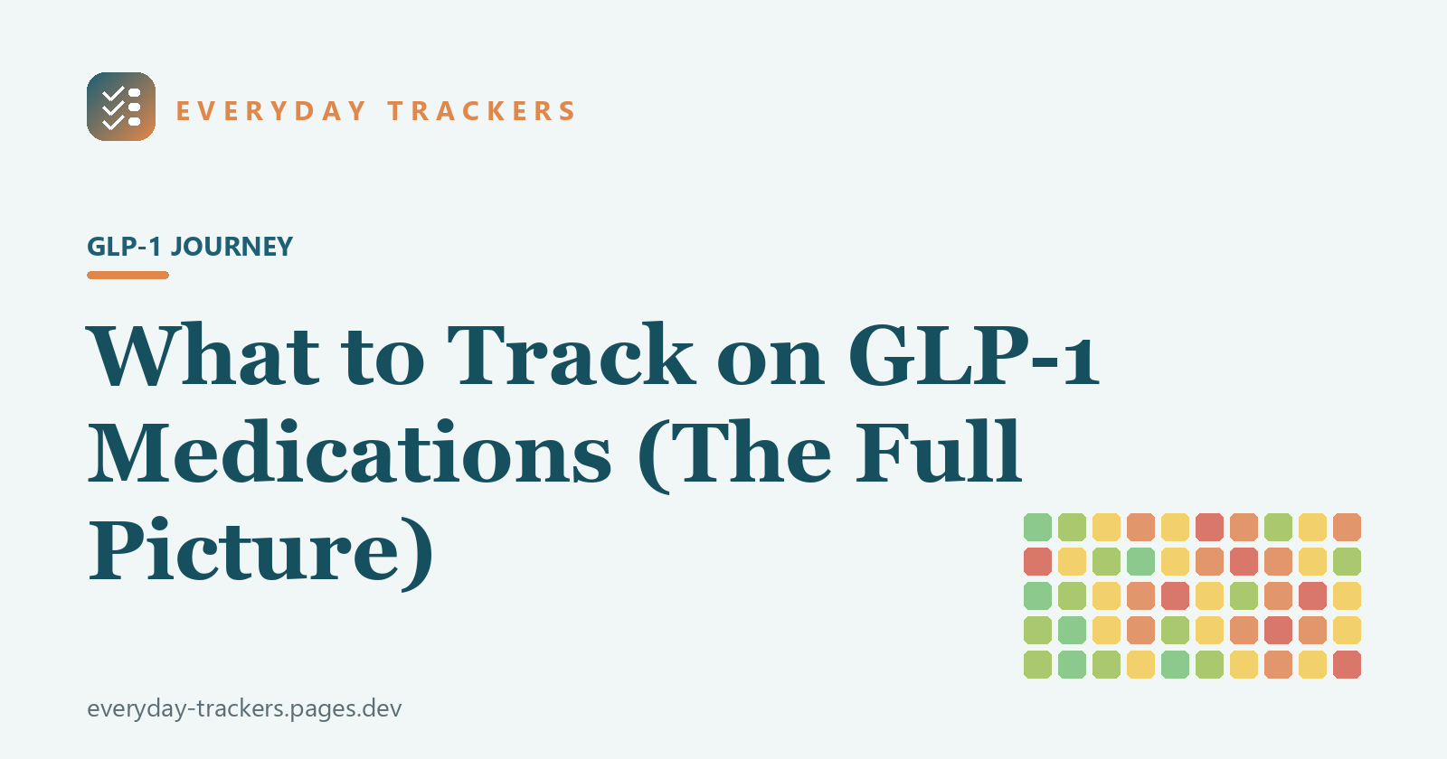 What to Track on GLP-1 Medications (The Full Picture)