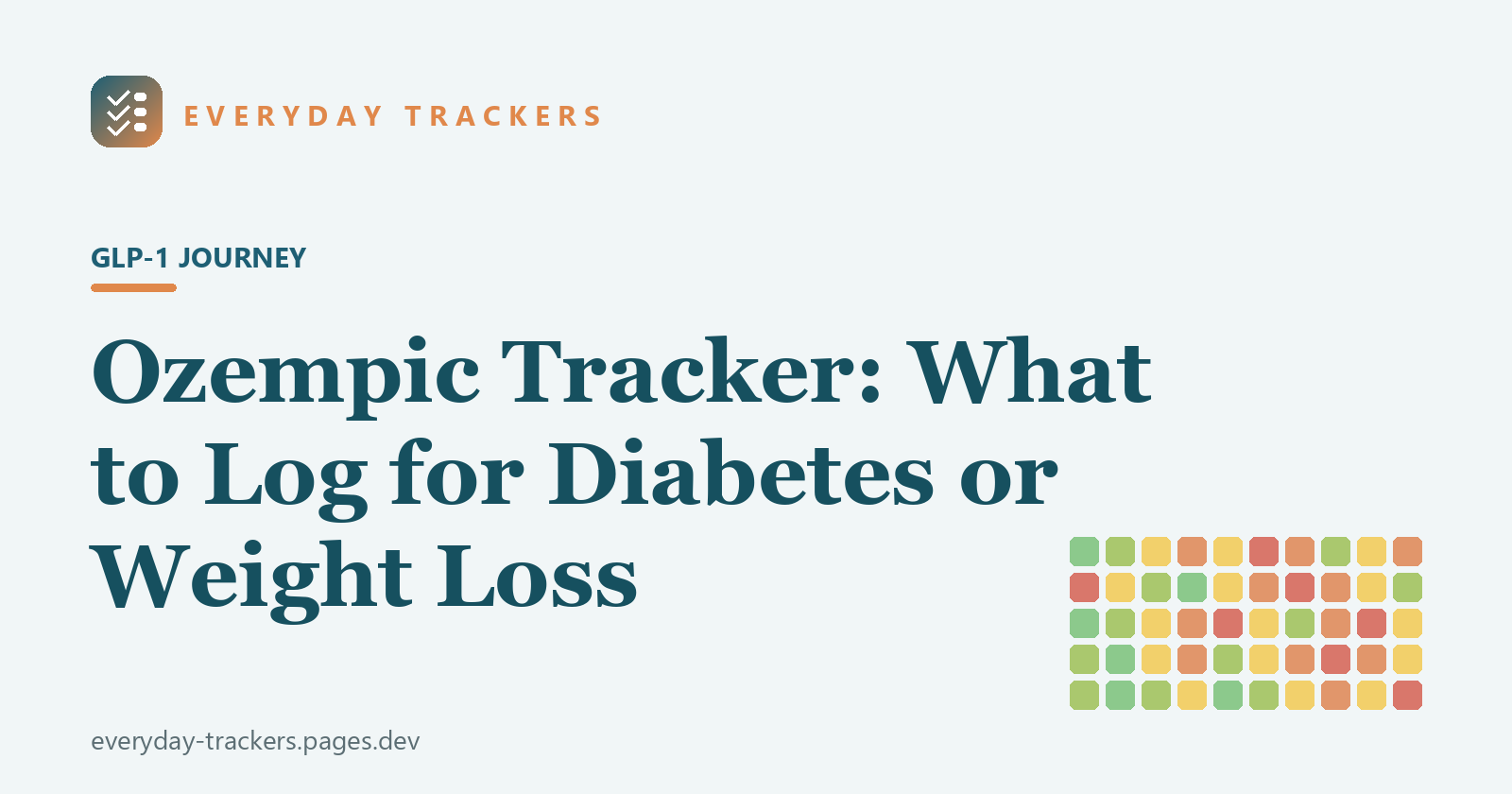 Ozempic Tracker: What to Log for Diabetes or Weight Loss