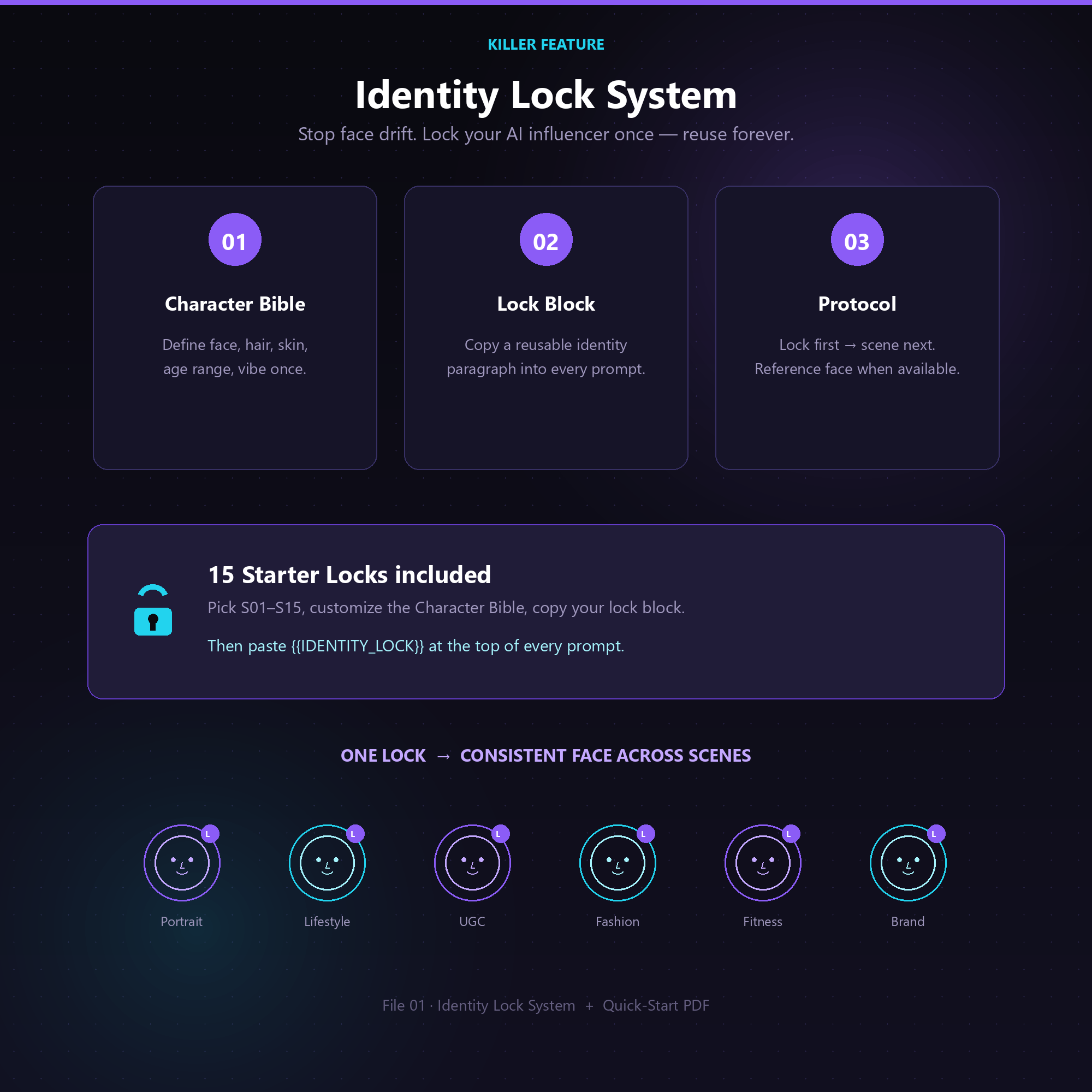Identity Lock System board